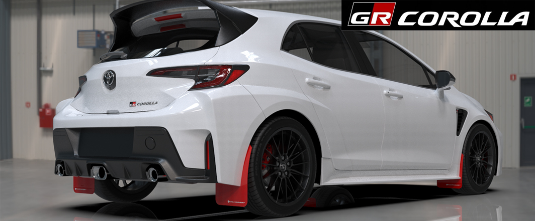2023 Toyota GR Corolla Mud Flaps Now Available