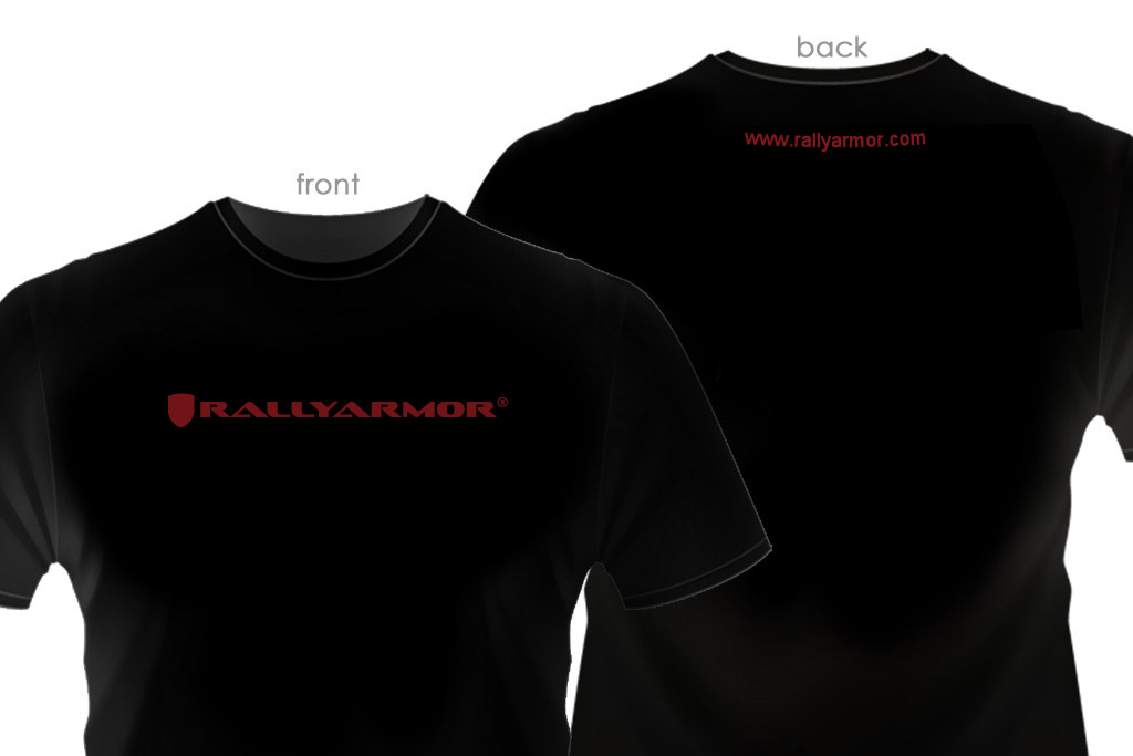 Rally Armor Black Tee Shirt (3XL)