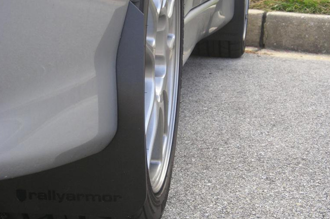 Mitsubishi Evo 8 Black. EVO 8/9 Classic Mud flap Black