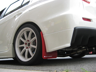 Lancer and EVO X Rally Mud Flaps