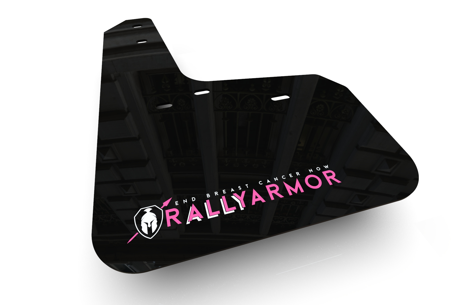 2010-13 Mazda3/Speed3 Black Mud Flap BCE20 Logo