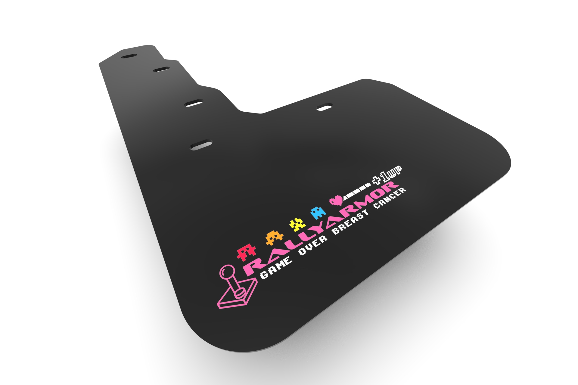 2011-14 Subaru STI & WRX Sedan Black Mud Flap BCE22 Logo