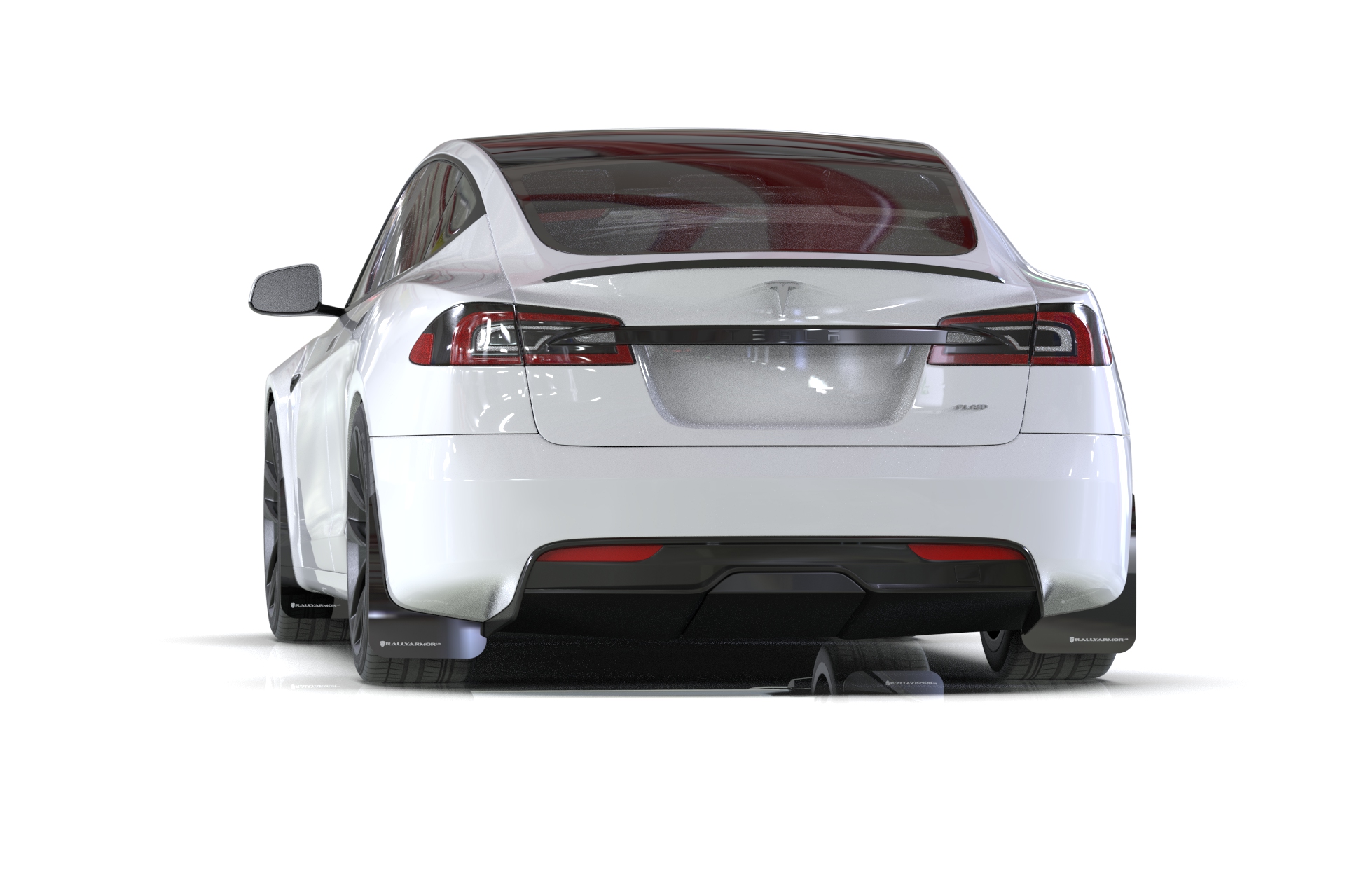 2021+  Model S Plaid & Long Range Mud Flaps - Screwless (Set of 4)