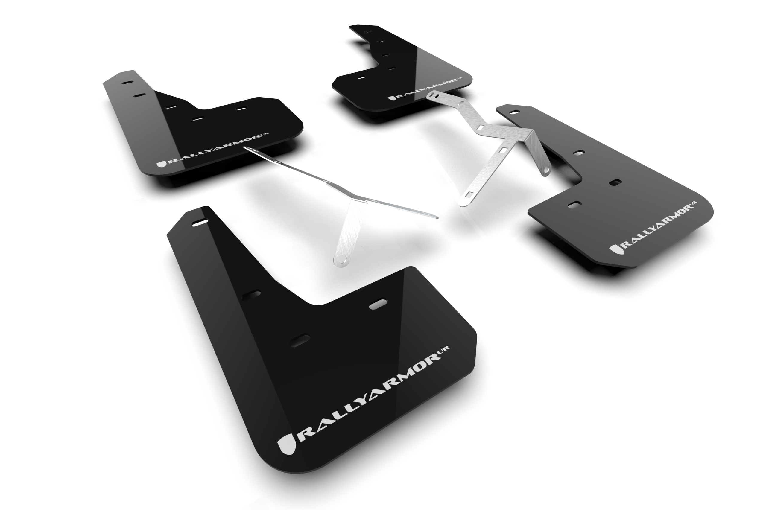 2023-25 Acura Integra A-Spec Black Mud Flap White Logo