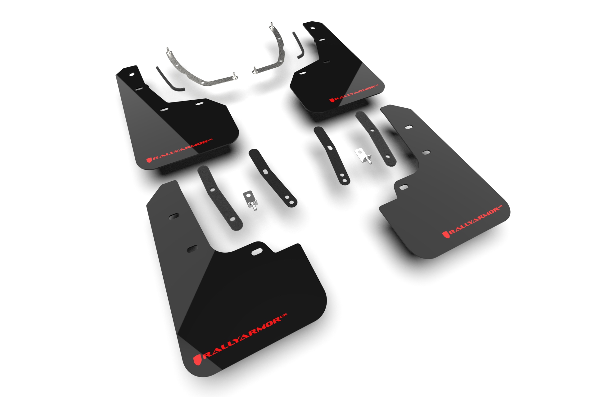 2025 Hyundai Tucson HEV, N Line Black UR Mud Flap Red Logo
