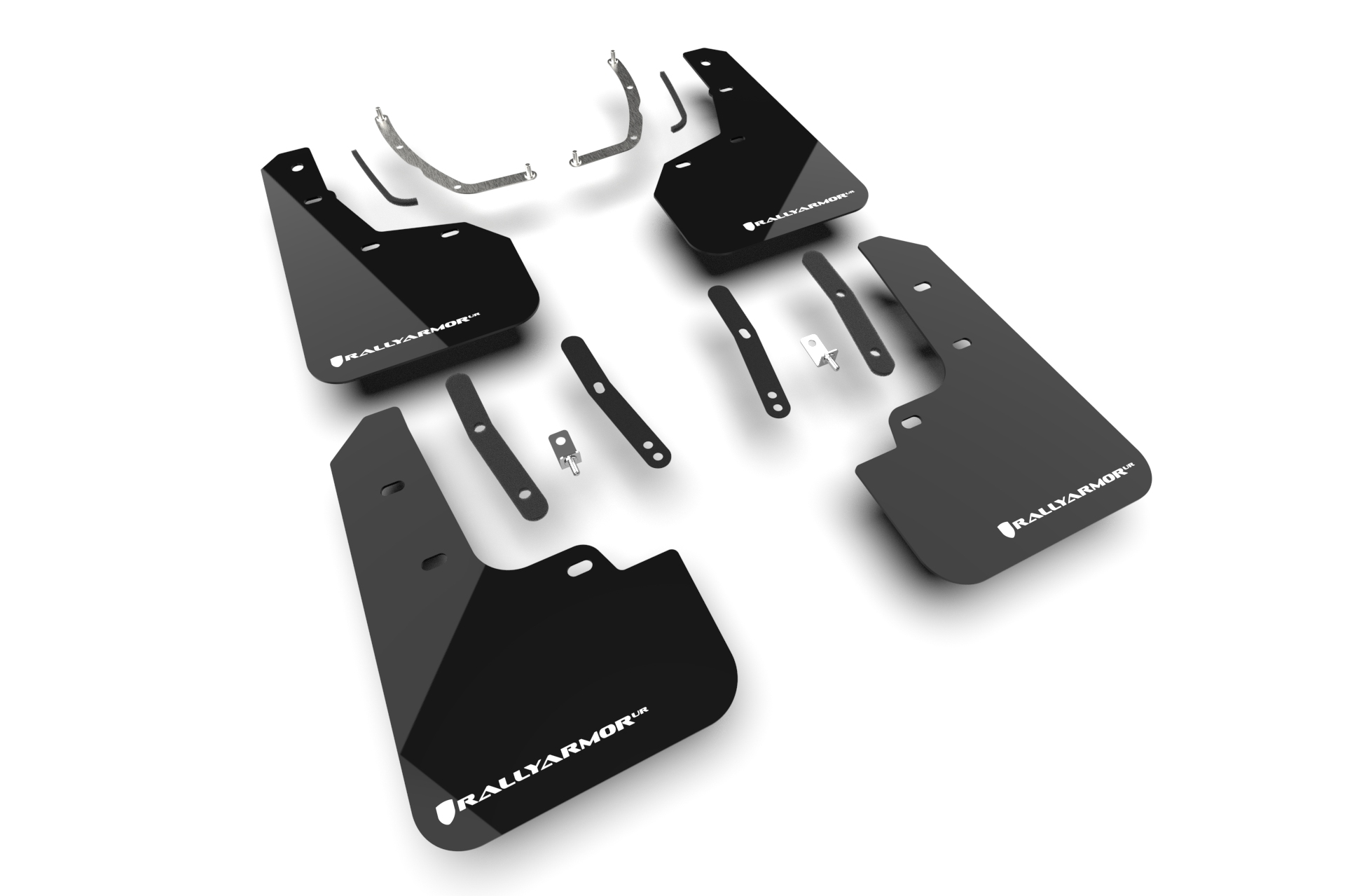 2025 Hyundai Tucson HEV, N Line Black UR Mud Flap White Logo