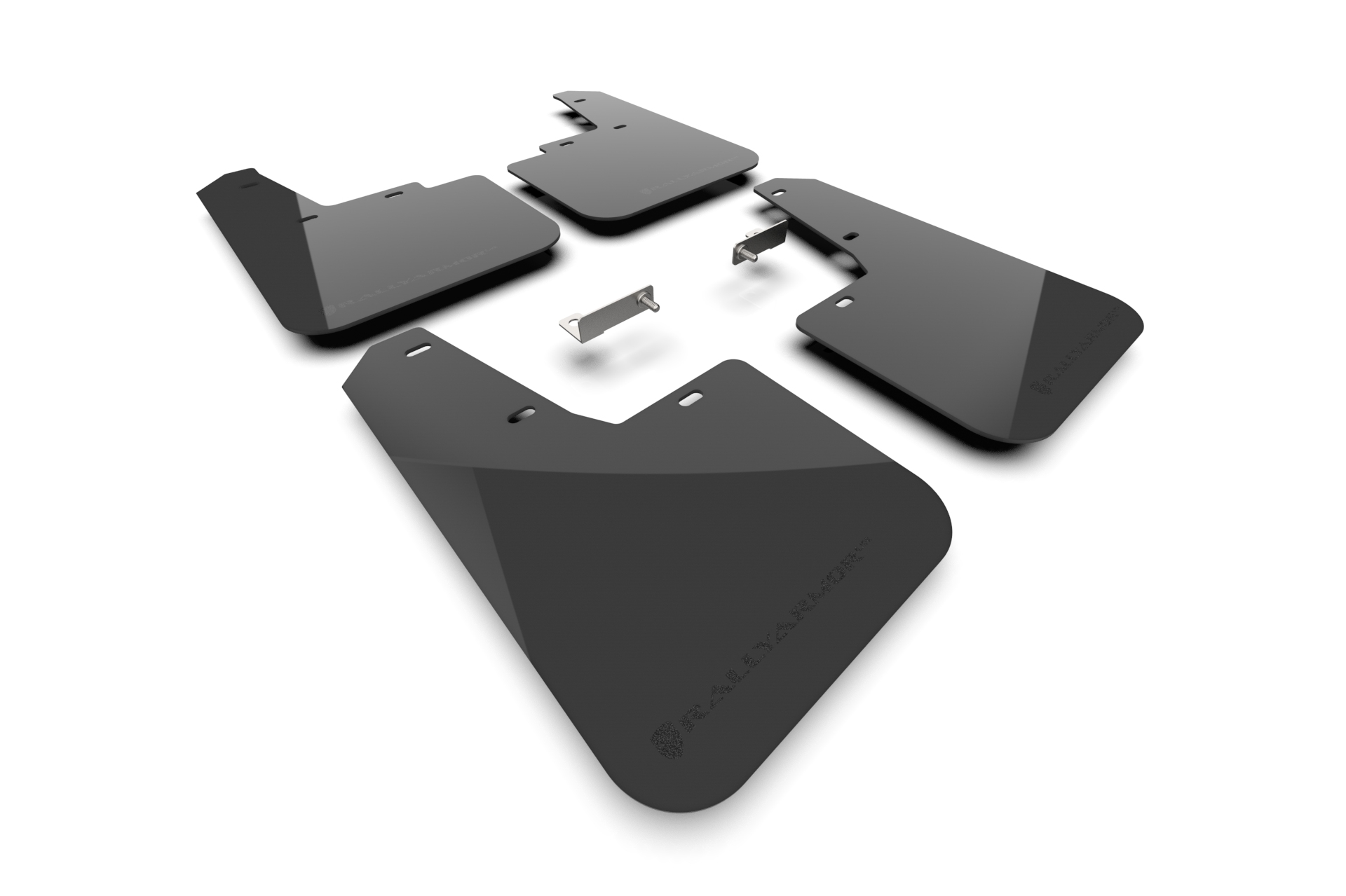 2026 Subaru Outback Black UR Mud Flap Metallic Black Logo