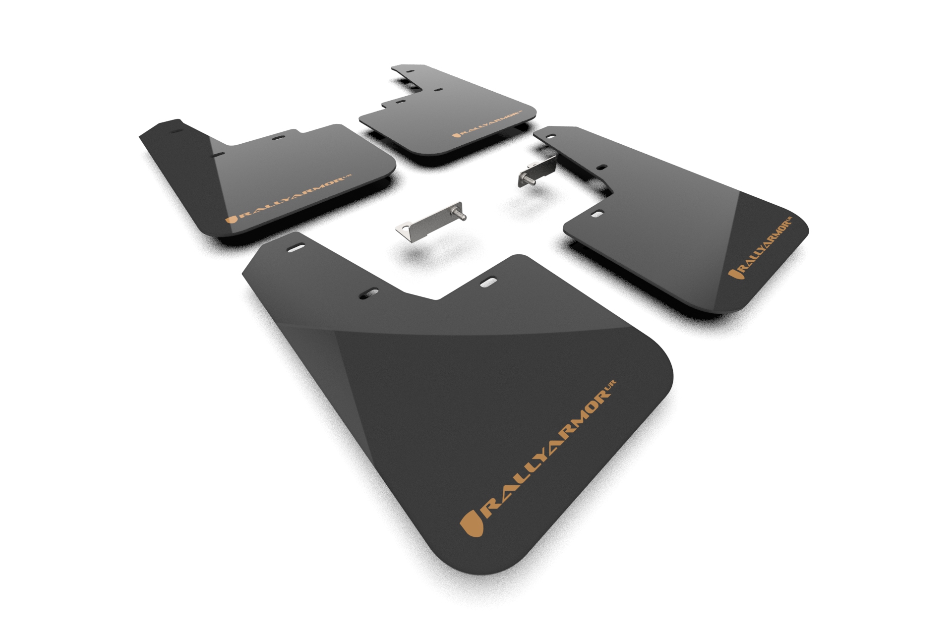 2026 Subaru Outback & Outback Wilderness Black UR Mud Flap Wild Orange Logo