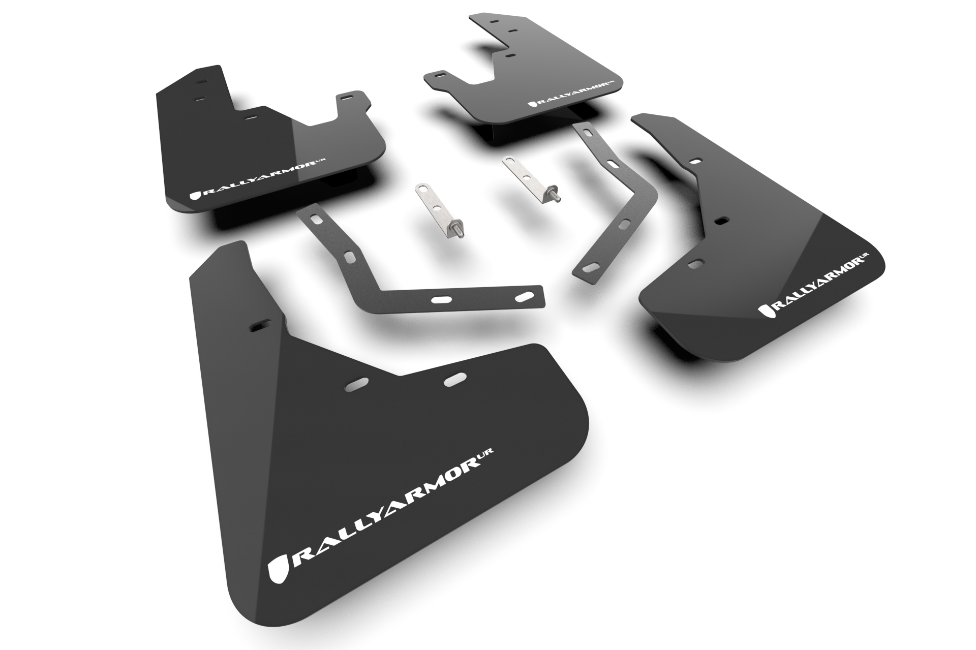 2023-26 Honda CR-V Black Mud Flap White Logo