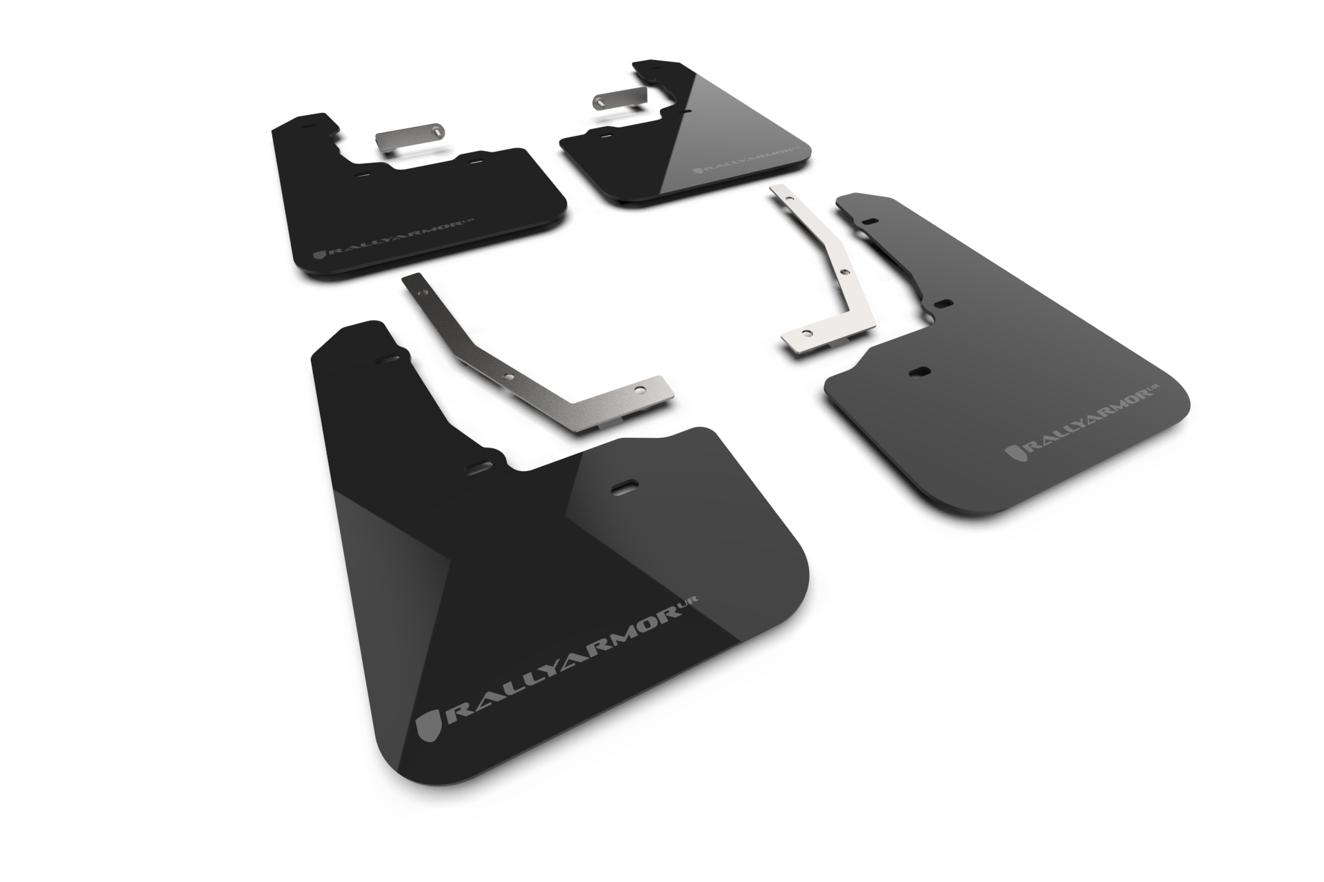 2026 Subaru Forester Wilderness Black Mud Flap Dark Grey Logo