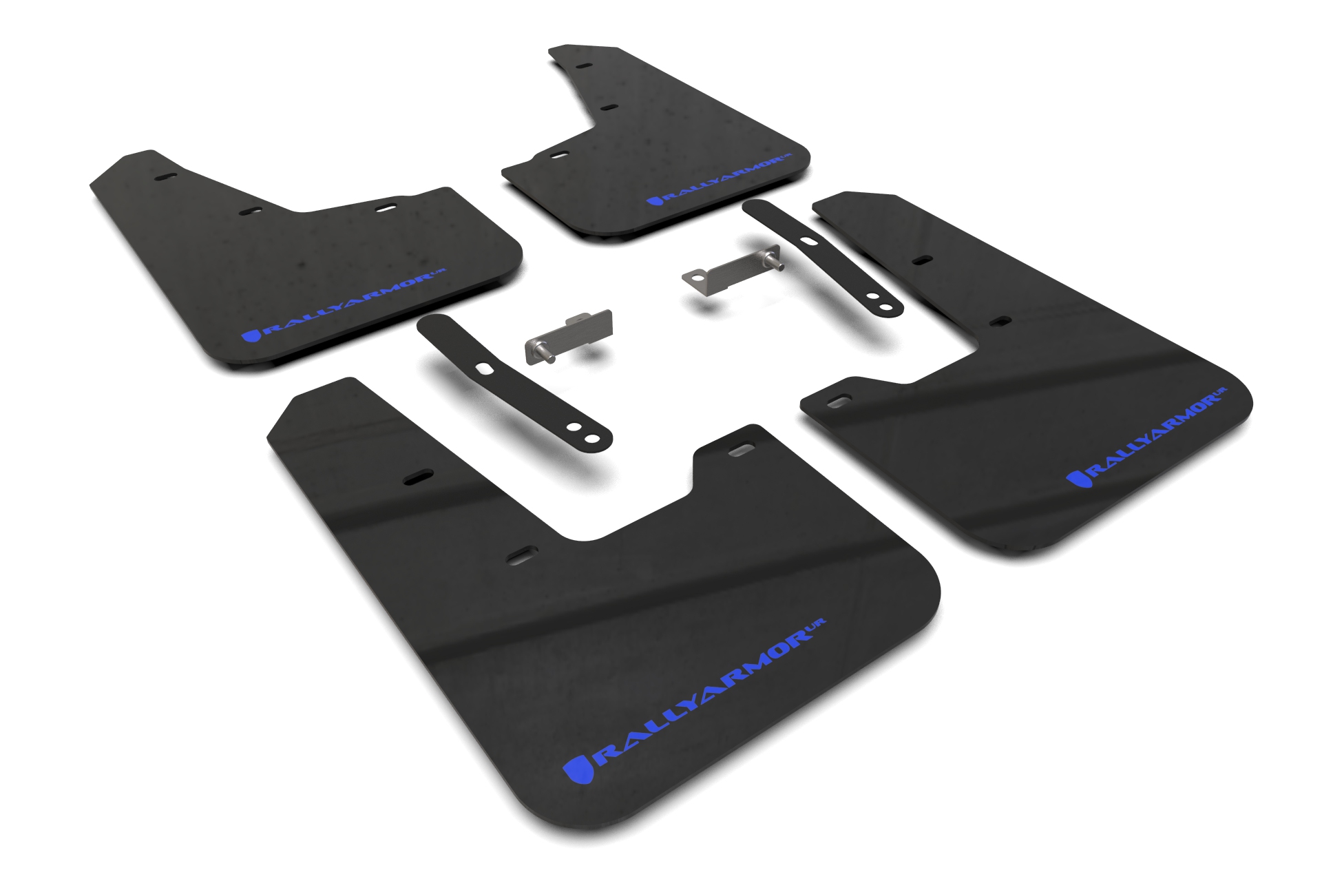 2023-25 SG2 Kia Niro Black UR Mud Flap Blue Logo