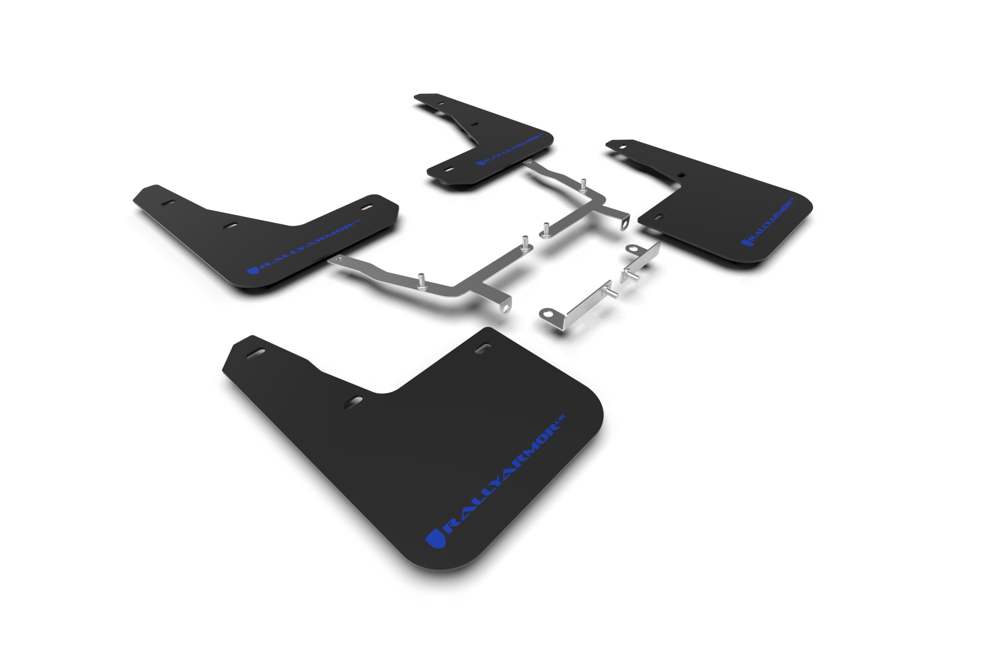 2019-25 Mk4 & Mk4.5 Ford Focus ST Hatch Black Mud Flap Blue Logo