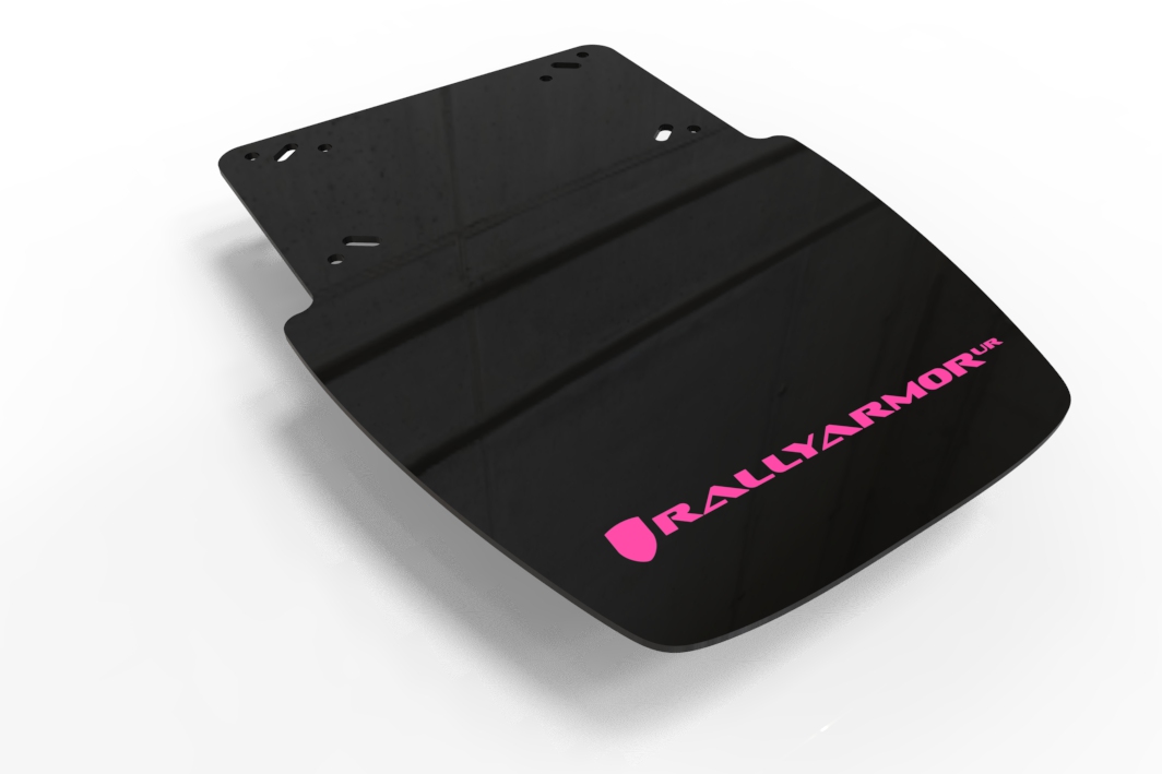 2019-25 Can-Am Ryker Black UR Mud Guard Pink Logo