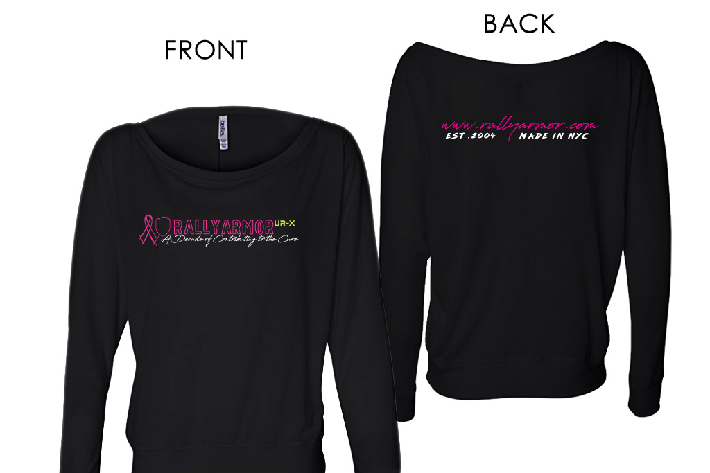 Breast Cancer Scoop Neck Shirt | Small