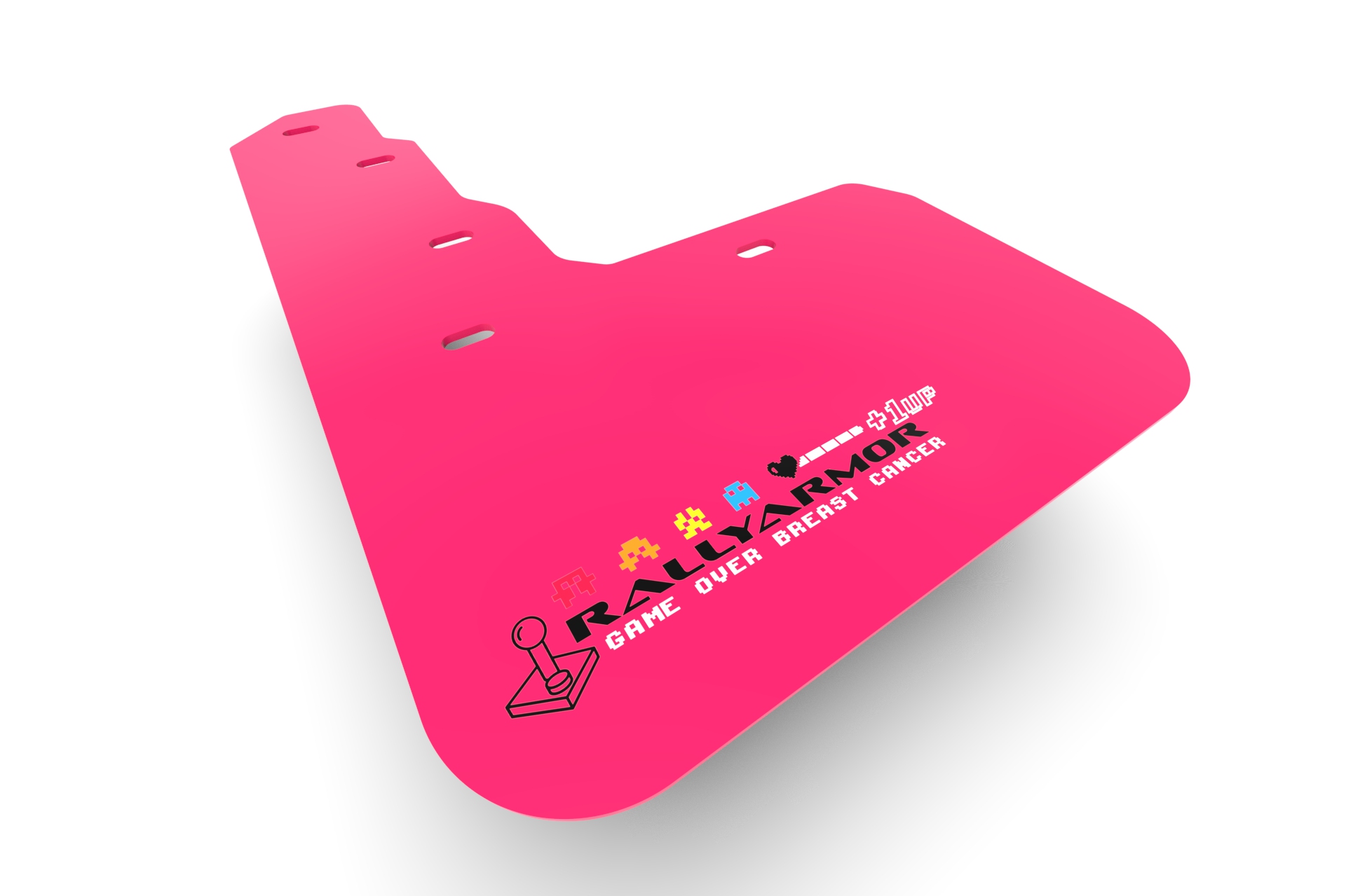 2023-25 Toyota Sequoia Pink Mud Flap BCE Logo