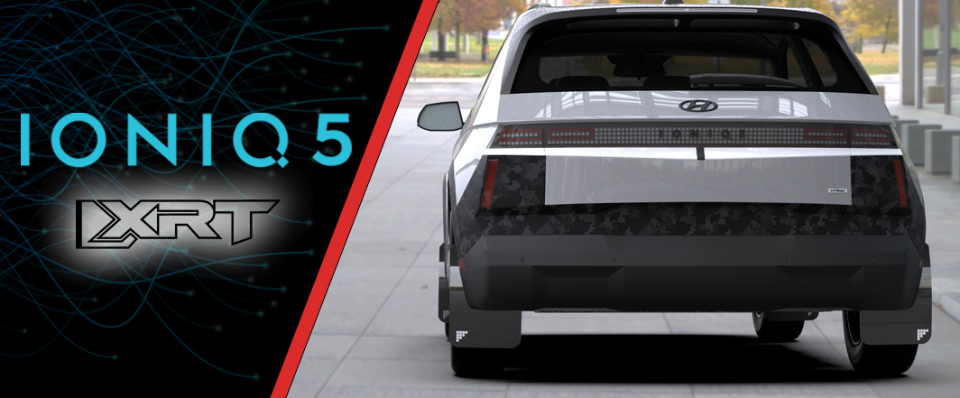 Ioniq 5 XRT mud flaps in Stock
