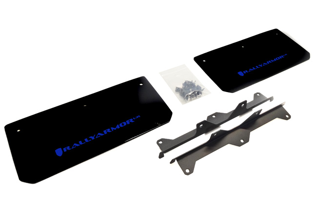 2015-16 Polaris Slingshot Front Mud Flaps Blue Logo