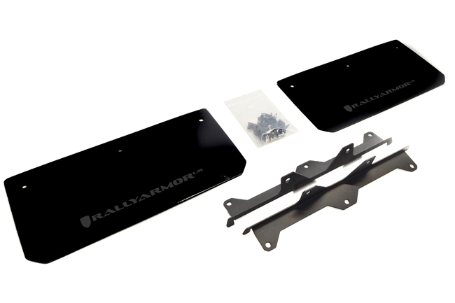 2015-24 Polaris Slingshot Front Mud Flaps Grey Logo