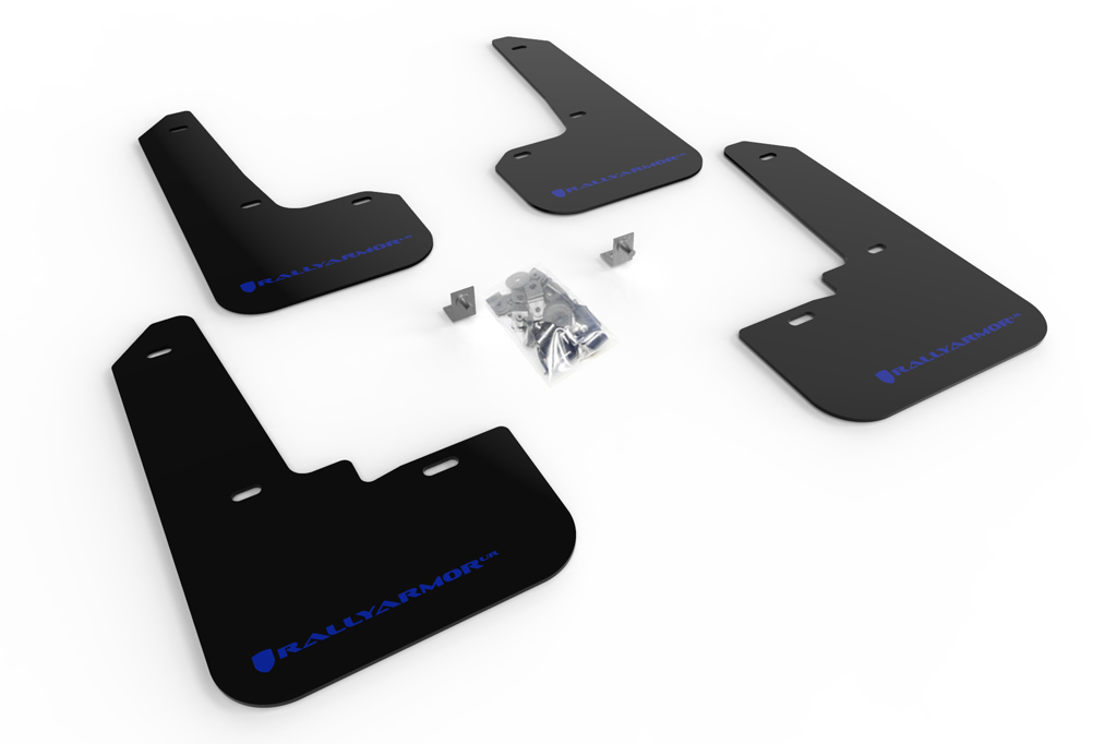 2020-25 Subaru Legacy Black UR Mud Flap Blue Logo