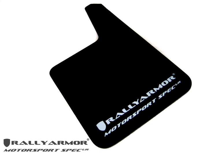 Universal MSpec Black UR Mud Flap White Logo