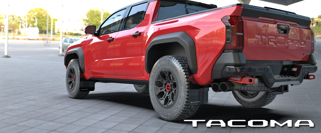 2024 + Toyota Tacoma Mud Flaps
